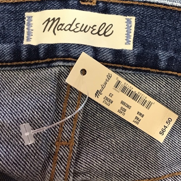 Madewell The Perfect Jean Short NWT - Picture 5 of 7